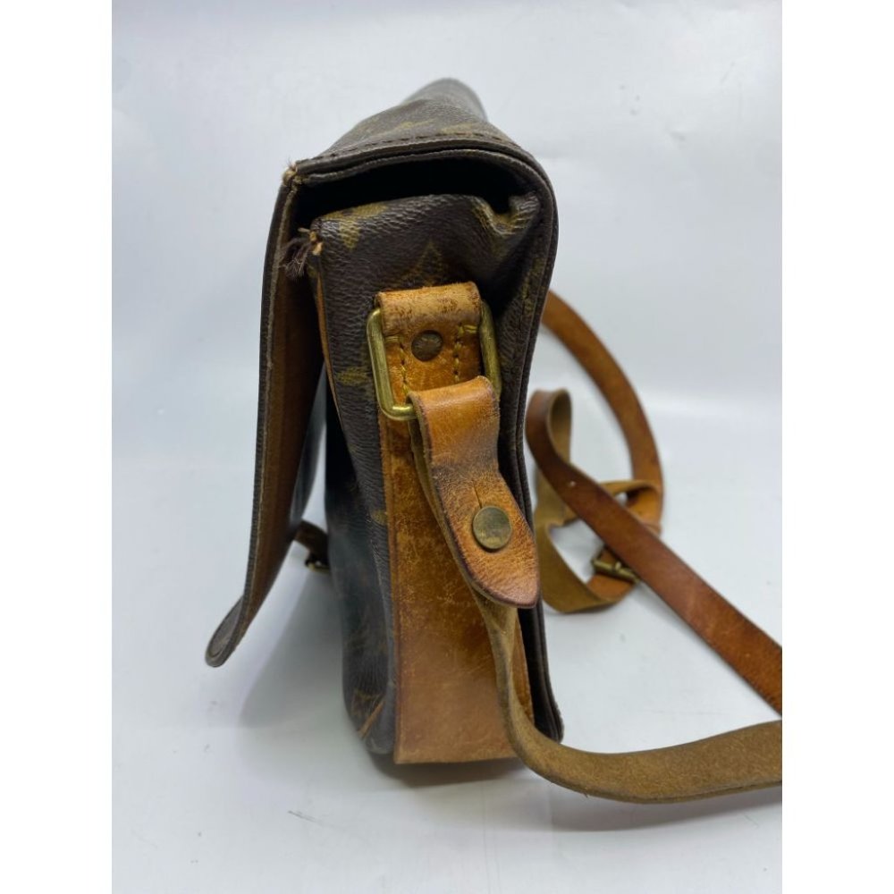 LOUIS VUITTON Brown Vintage Monogram Crossbody Bag - Picture 5 of 14